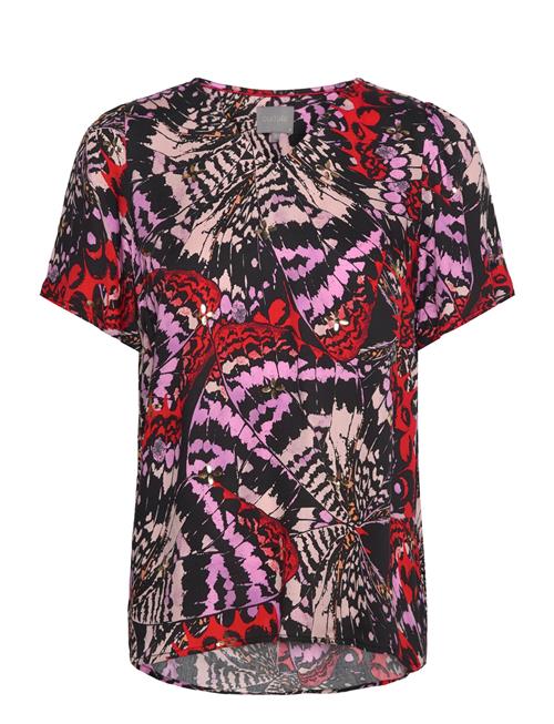 Culture Cuyrsa Ss Blouse Culture Red