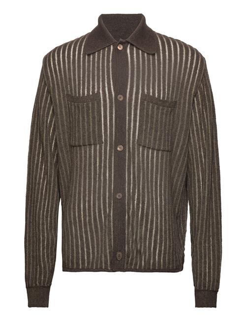 Relaxed-Fit Knitted Cardigan Hope Khaki