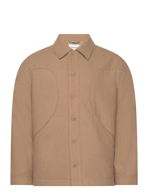 Clive Panelled Shirt WOOD WOOD Beige