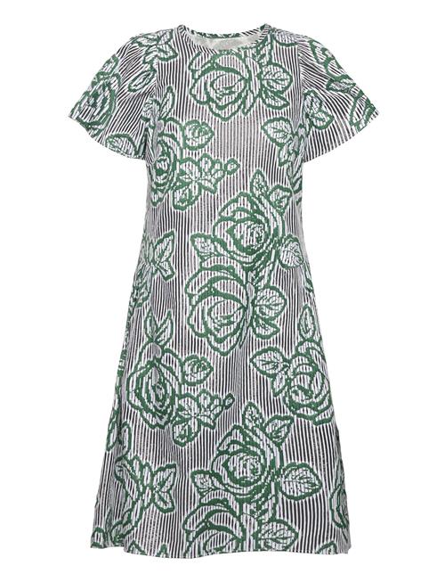 Naja Lauf Nomi Dress Blind Rose Naja Lauf Green