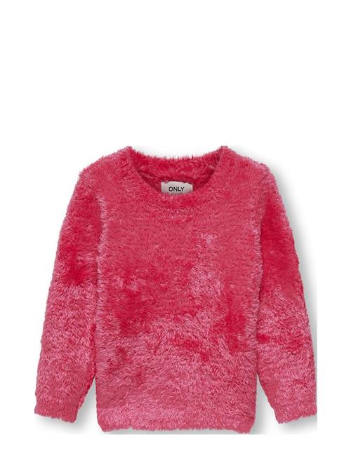 Se Kids Only Kmgeve L/S Pullover Knt Kids Only Red ved Booztlet