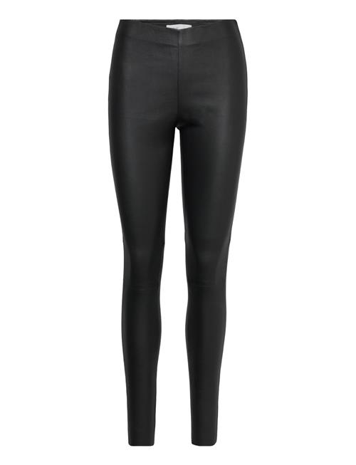 Karen By Simonsen Memekb Leather Pants Karen By Simonsen Black