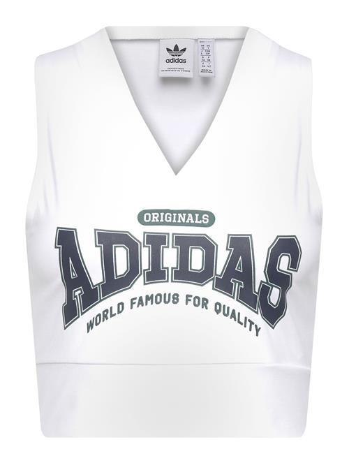 Se adidas Originals Adidas Originals Class Of 72 Crop Vest Adidas Originals White ved Booztlet