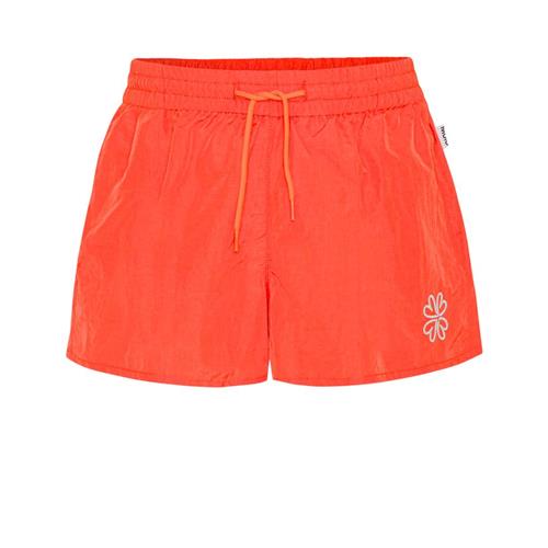 Se Molo Addie Shorts Red Clay | Rød | 98 cm ved Babyshop