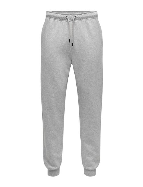 Se ONLY & SONS Onsceres Sweat Pants Noos ONLY & SONS Grey ved Booztlet