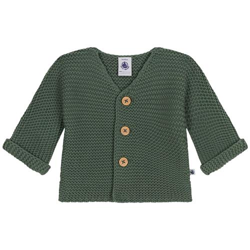 Petit Bateau Cardigan Grøn | Grønn | 12 months