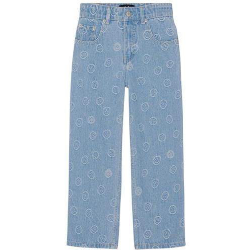 Molo Aiden Jeans Happiness Light | Blå | 128 cm