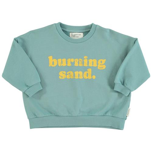 Se Piupiuchick Sweatshirt Med Tryk Grøn | Grønn | 3 years ved Babyshop