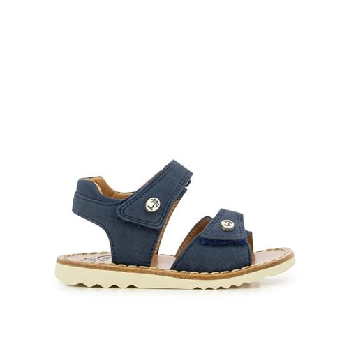 Se Pom Dapi Waff Easy Sandaler Navyblå | Marine blå | 22 EU ved Babyshop