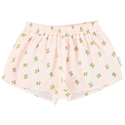 Se Piupiuchick Blomstret Stribet Shorts Lyserød | Lyserød | 4 years ved Babyshop