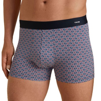 Calida Cotton Code Design Boxer Blå Mønster bomuld Medium Herre