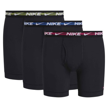 Nike 3P Dri-Fit Ultra Stretch Micro Boxer Brief Flerfarvet-2 polyester Medium Herre