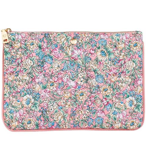 Se Fan Palm Fan Palm Toilettaske - Clutch - Rosie Flower ved KidsWorld