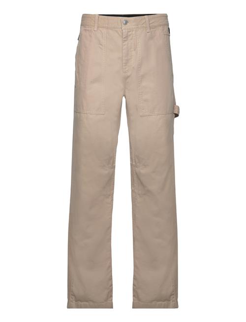 Tom Tailor Loose Straight Pants Tom Tailor Beige