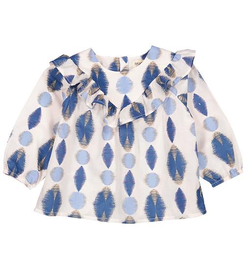 MarMar MarMar Bluse - Tulette - Ikat Print Glacier