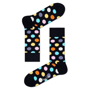 Happy socks Strømper Big Dot Sock Sort Str 36/40