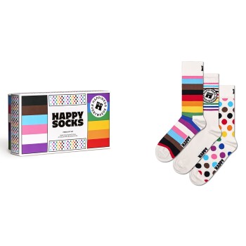 Happy socks Strømper 3P Mix Pride Gift Set Flerfarvet bomuld Str 36/40