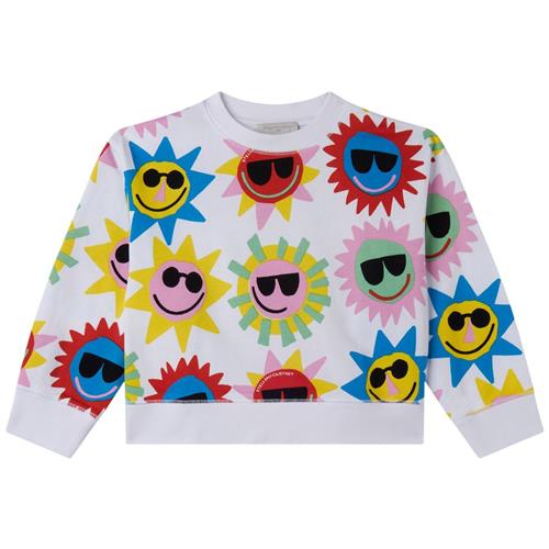 Se Stella McCartney Kids Sweatshirt Med Tryk Hvid | Hvid | 2 years ved Babyshop