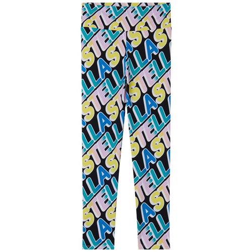 Stella McCartney Kids Logo Leggings Sort | Sort | 4 years