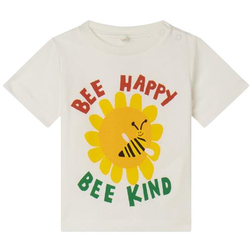 Stella McCartney Kids T-shirt Med Tryk Naturhvid | Hvid | 9 months