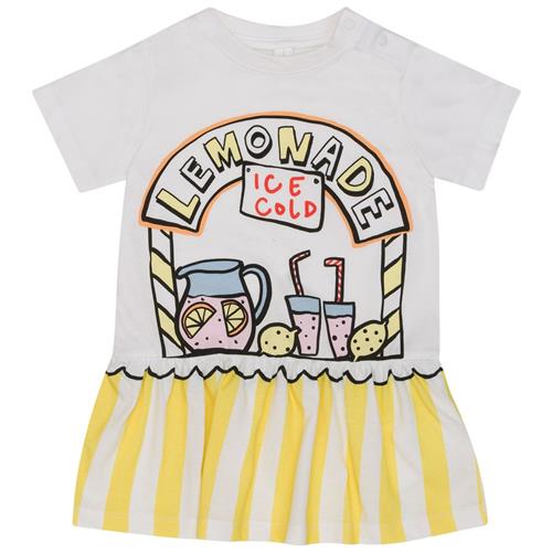 Stella McCartney Kids Baby-kjole Med Tryk Hvid | Hvid | 12 months