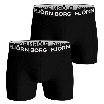 Björn Borg Bjorn Borg Bamboo Cotton Blend Boxer 2P Sort Medium Herre