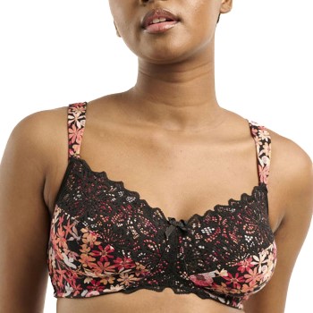 Sans Complexe Bh Ava Fantasie Post Surgical Bra Sort/Rosa bomuld C 75 Dame