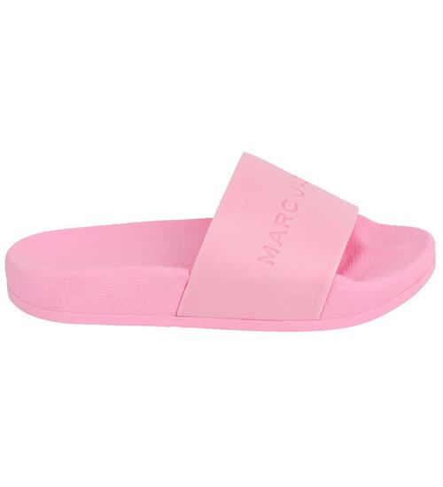 Se Little Marc Jacobs Badesandaler - Pink Washed ved KidsWorld