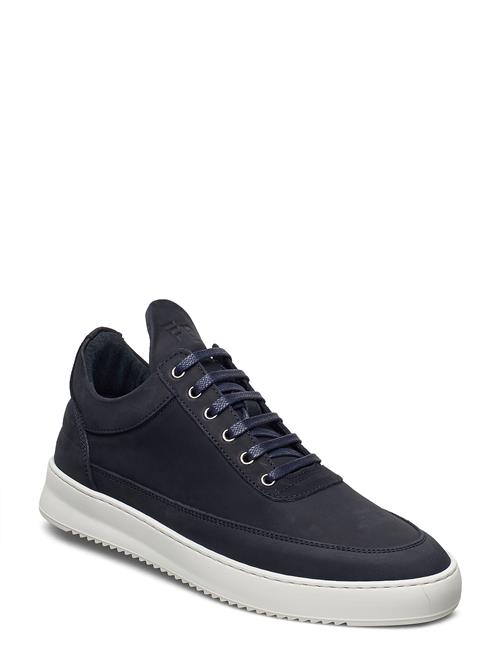 Se Filling Pieces Low Top Ripple Nubuck Filling Pieces Blue ved Booztlet