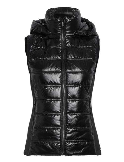 Se Calvin Klein Lw Padded Waisted Nylon Vest Calvin Klein Black ved Booztlet