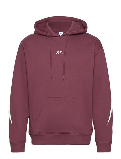 Se Reebok Classics Cl Bv Hoodie Reebok Classics Burgundy ved Booztlet