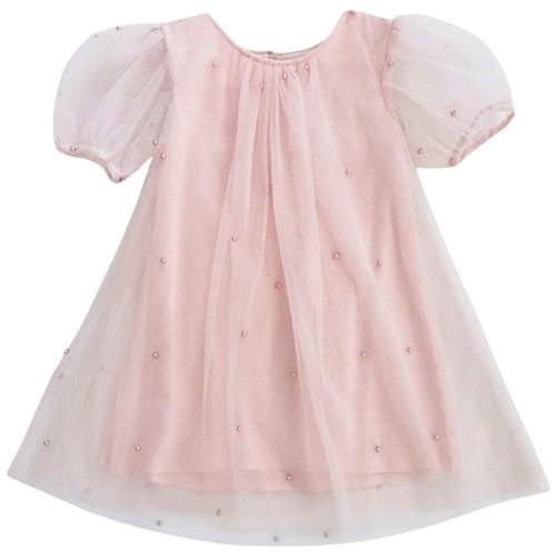 DOLLY by Le Petit Tom Pearl Tylkjole Ballet Pink | Lyserød | 1-3 years