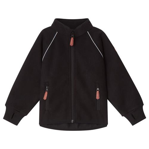 Kuling Livigno Genanvendt Vindfleecejakke Always Black 98 cm  Sort  98 cm  Unisex