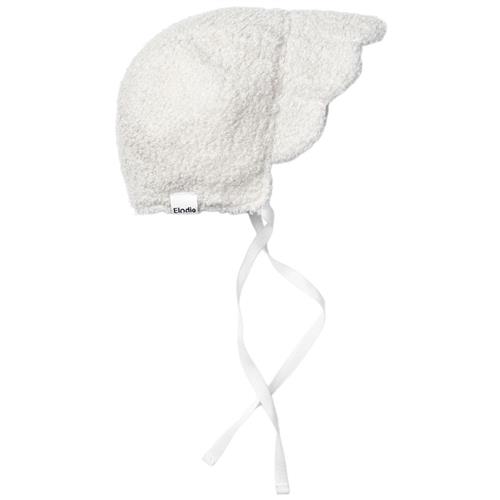 Se Elodie Babyhue White Boucle | Hvid | 0-3 months ved Babyshop