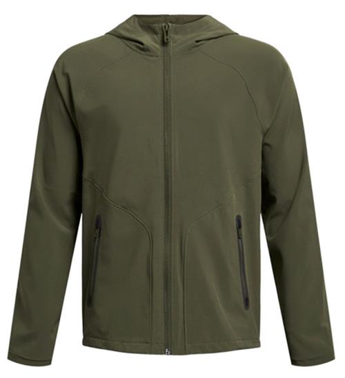 Under Armour Cardigan - Unstoppable Full Zip - Marine OD Green