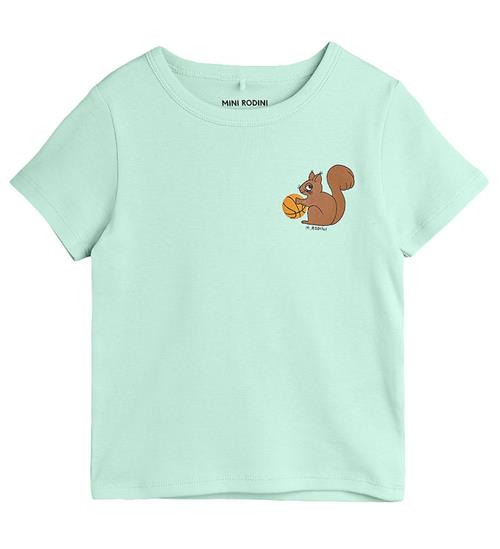 Mini Rodini Mini Rodini T-shirt - Squirrel - GrÃ¸n