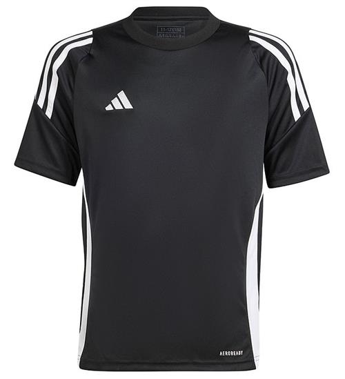 adidas Performance adidas Performance T-Shirt - Tiro 24 - Sort/Hvid