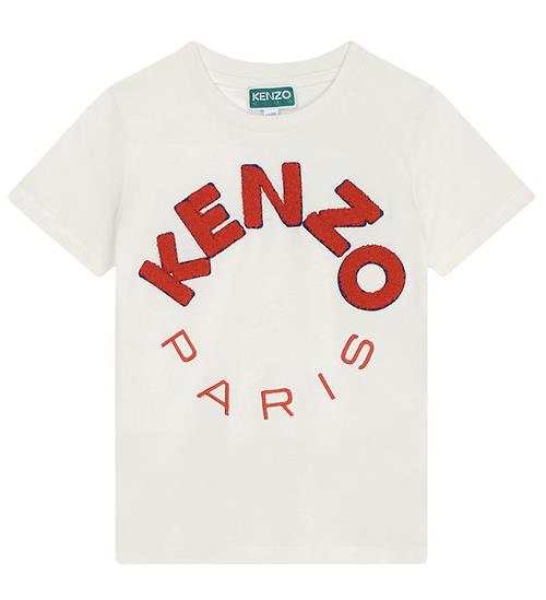 Kenzo Kenzo T-shirt - Ivory m. RÃ¸d