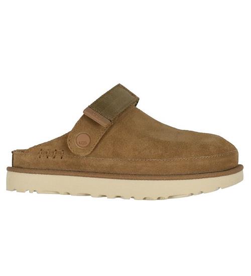 Se UGG Sko - W Goldenstar Clog - Chestnut ved KidsWorld