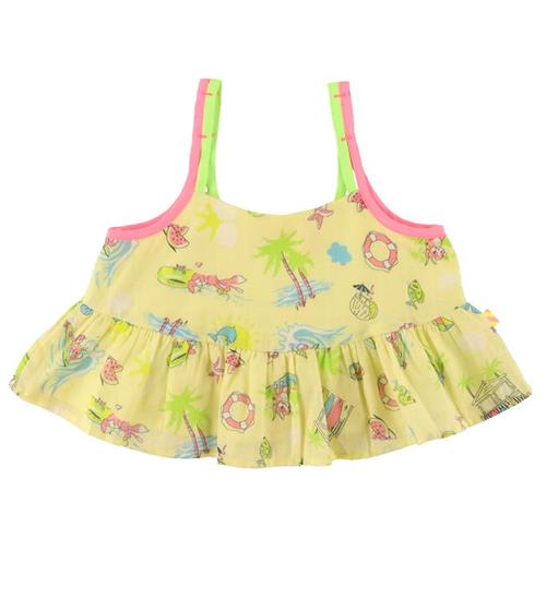 Se Billieblush Billieblush Top - Straw Yellow ved KidsWorld