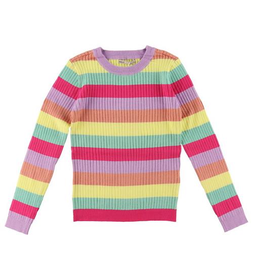 Kids Only Kids Only Bluse - Rib - Strik - KogKarol - Multi Stripe