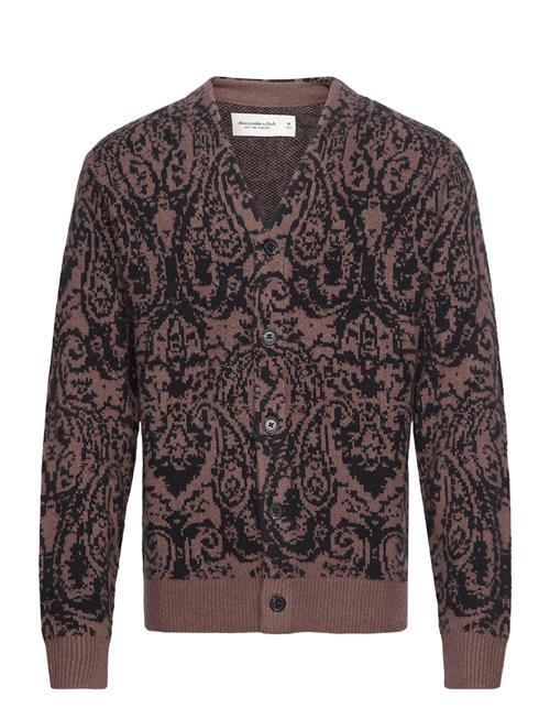 Abercrombie & Fitch Anf Mens Sweaters Abercrombie & Fitch Brown