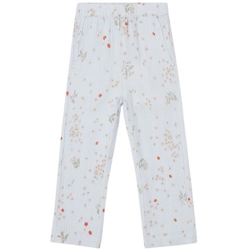 garbo&friends Mønstrete Bukser Isla 122/128 cm  Blå  122/128 cm  Unisex