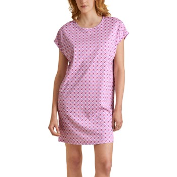 Calida Daylight Dreams Sleepshirt Rosa bomuld Small Dame