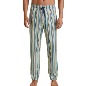 Se Calida Remix Sleep Weekend Pants Blå/Brun bomuld Medium Herre ved Timarco