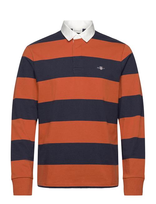 GANT Reg Shield Barstripe Heavy Rugger GANT Orange