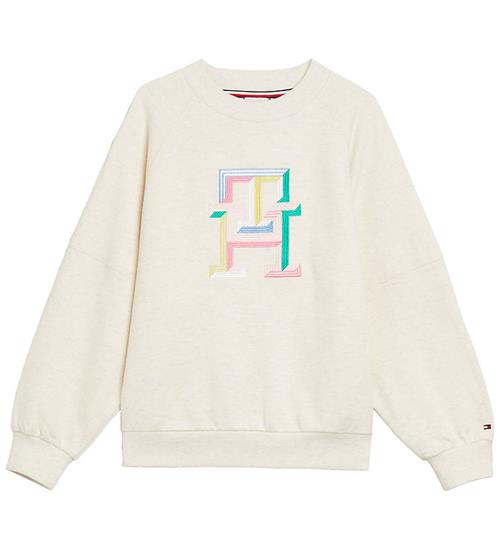 Tommy Hilfiger Tommy Hilfiger Sweatshirt - Multi Color Monogram - Calico Heathe