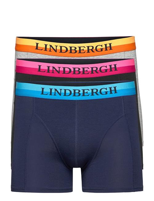 Lindbergh Neon Waistband Bamboo Boxers 3-Pack Lindbergh Blue