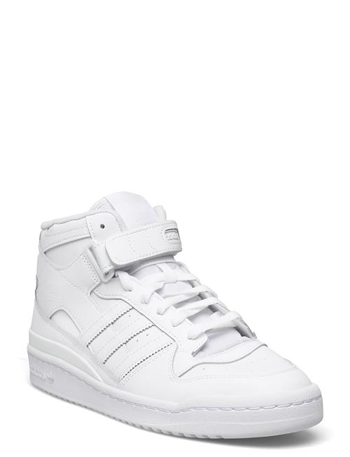 Se adidas Originals Forum Mid Adidas Originals White ved Booztlet