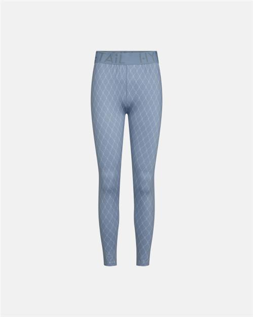Leggings "Logo" | Polyester | Blå